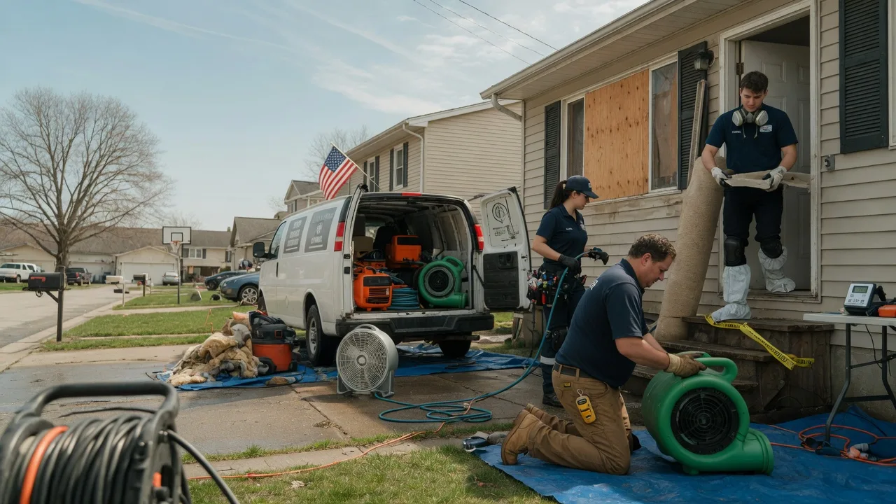 Water Damage Restoration in Pfeifer, KS near me